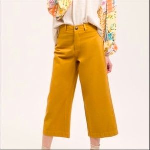 Blu Pepper Wide Leg Crop Pants from Roolee